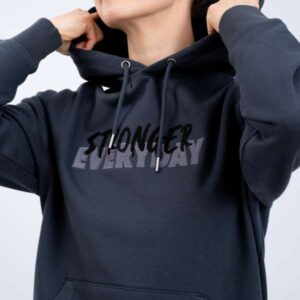 Bluza z haftem damska - Stronger Everyday - obrazek 2