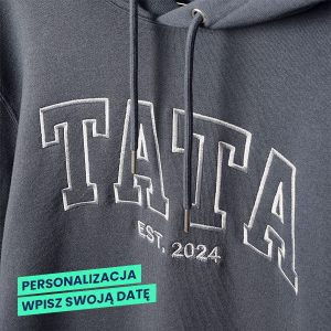 Personalizowana bluza z haftem męska - Tata No.2 - obrazek 2